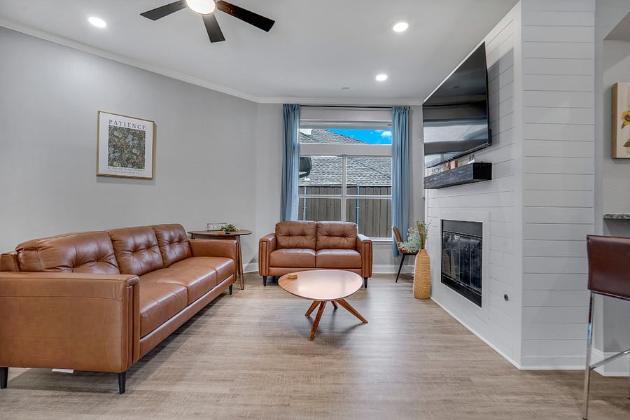 Living room view