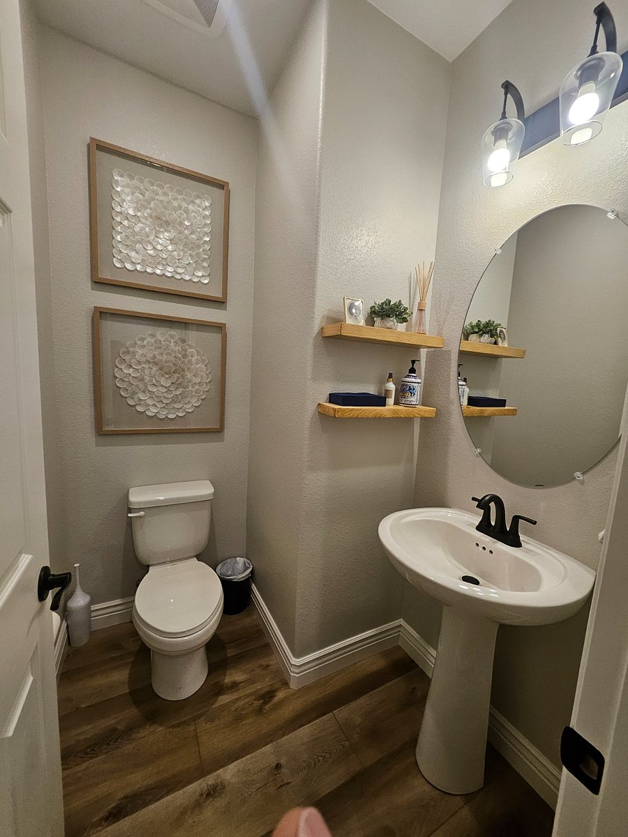 Downstairs half bathroom