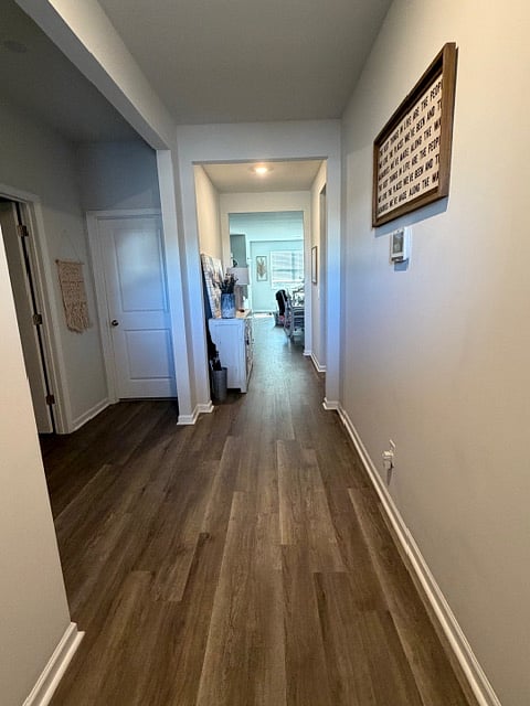 View from foyer inside