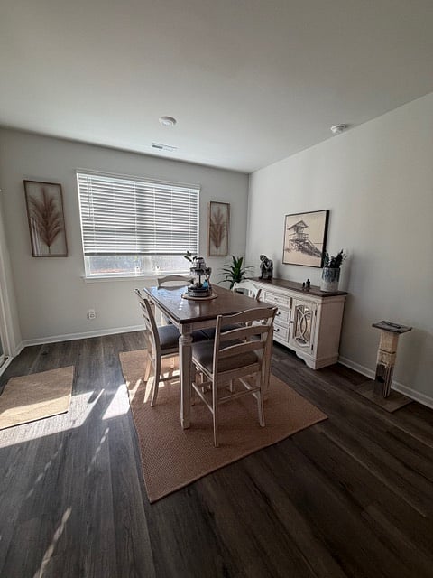 Dining room area
