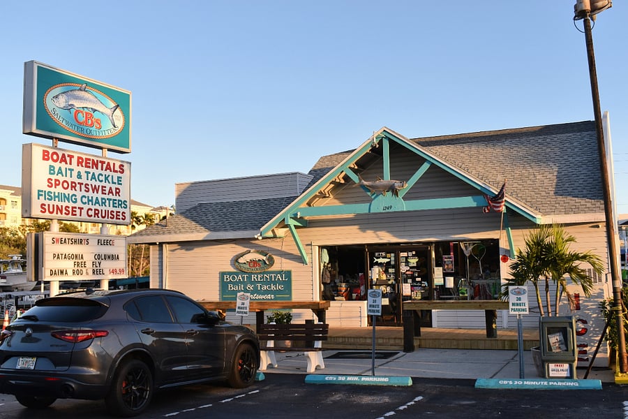 CBs Saltwater Outfitters

Boat rentals, sunset cruises, fishing supplies, jet ski rentals etc..