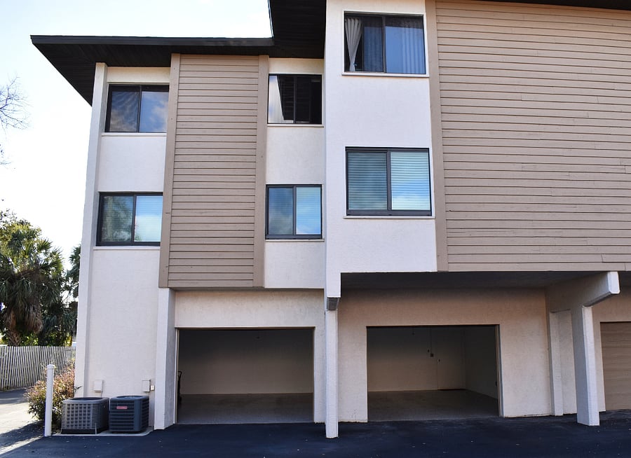 Private remote 2 bay garage exclusive for this condo