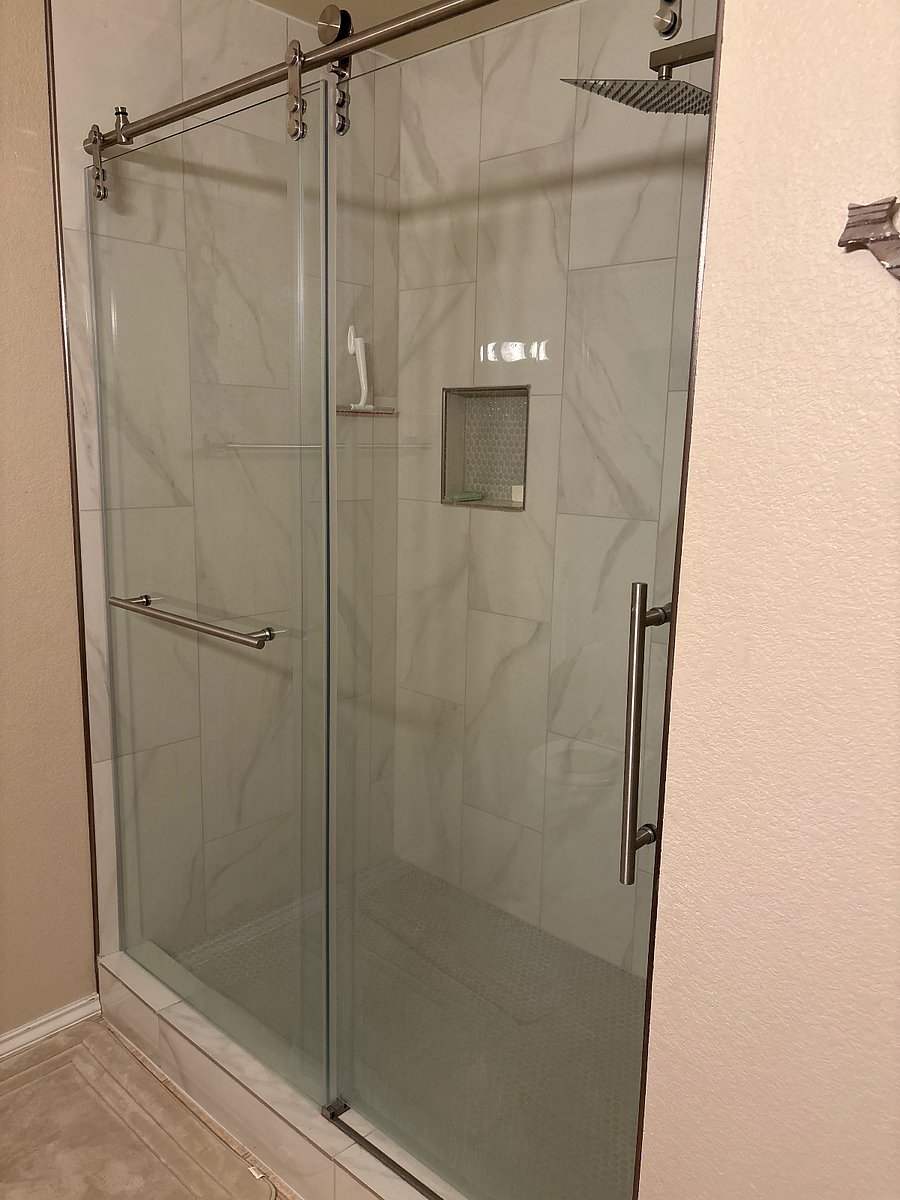 Walking shower