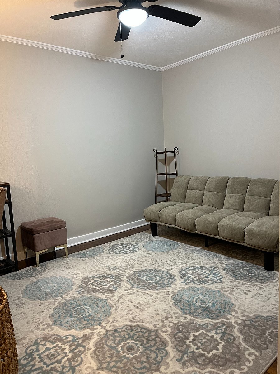 Spare bedroom w/ futon