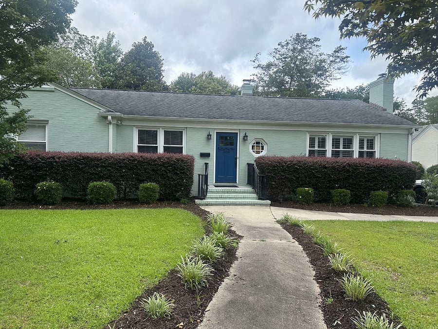 Front of the home