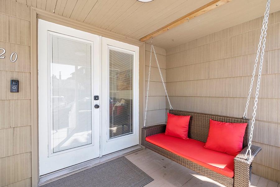 Front porch.