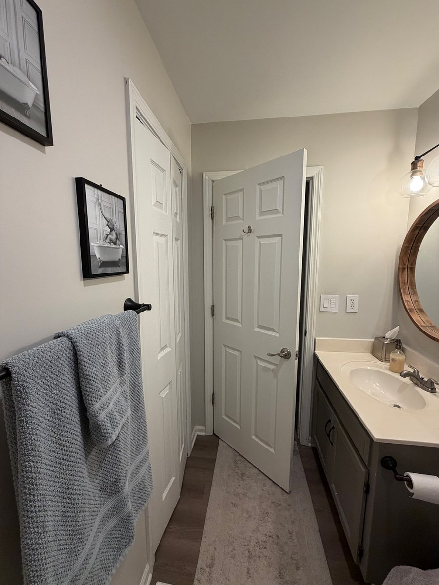 Hall bath