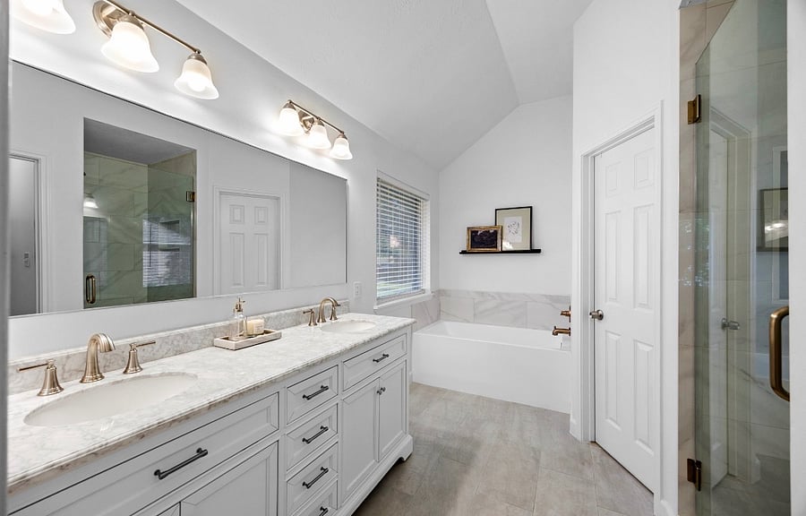 Master bathroom