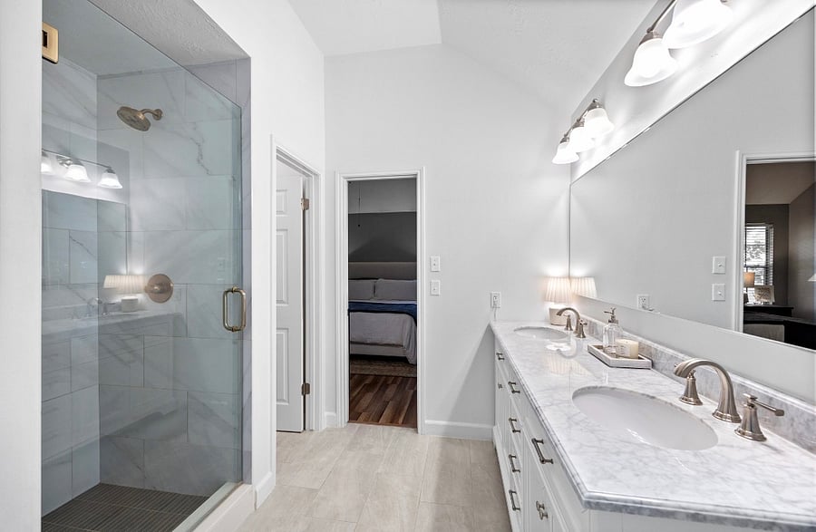 Master bathroom