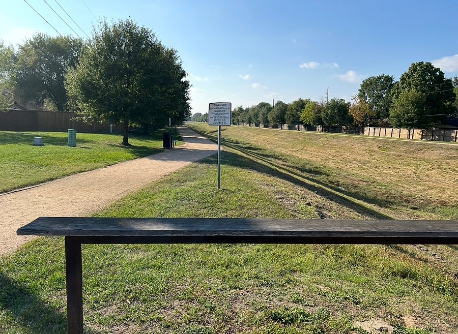 Walking trail.