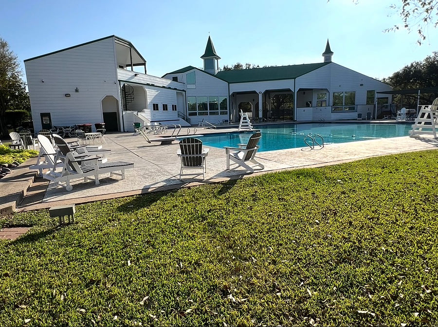 Neighborhood swimming pools.