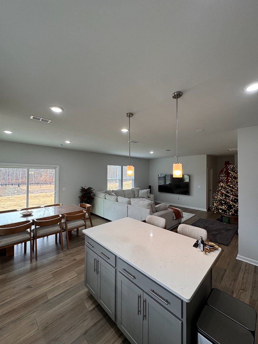 Spacious Living Area with Modern & Upscale Furniture