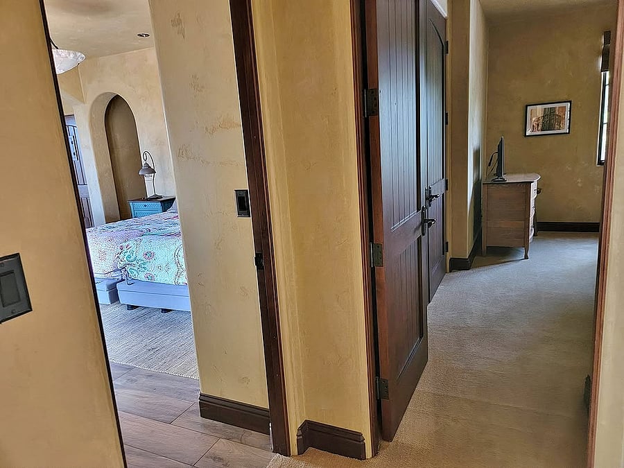 Flow from ADU to optional secondary ensuite bedroom