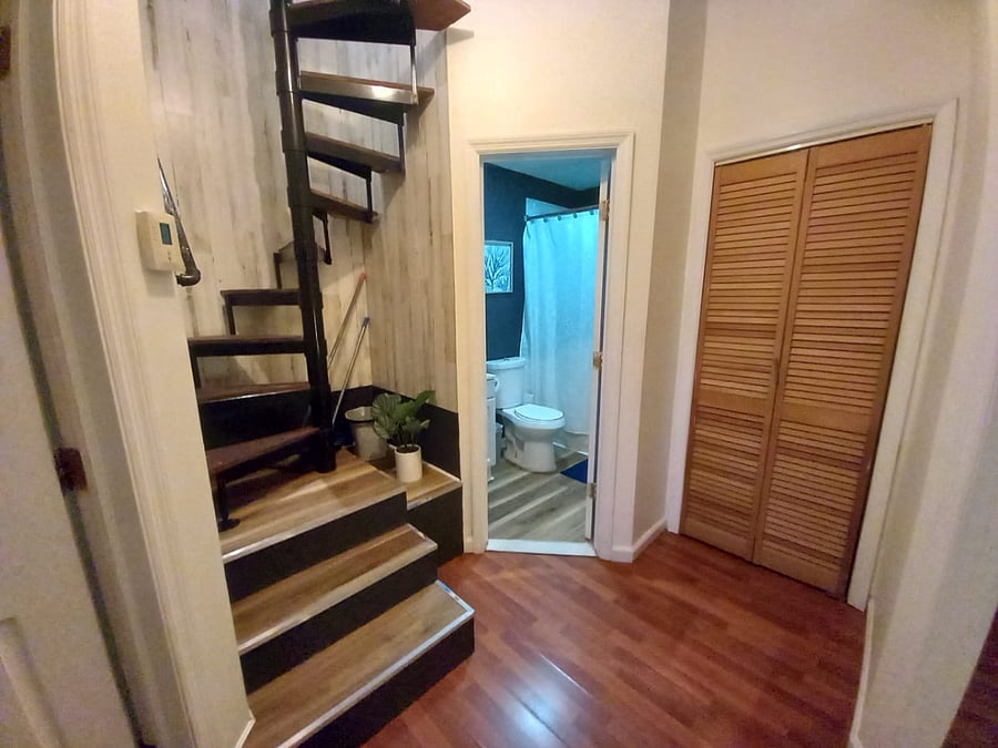 Large Washer and dryer is also included inside the unit