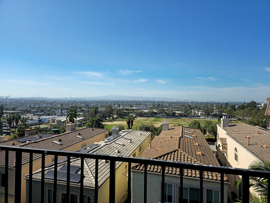 View from the balcony