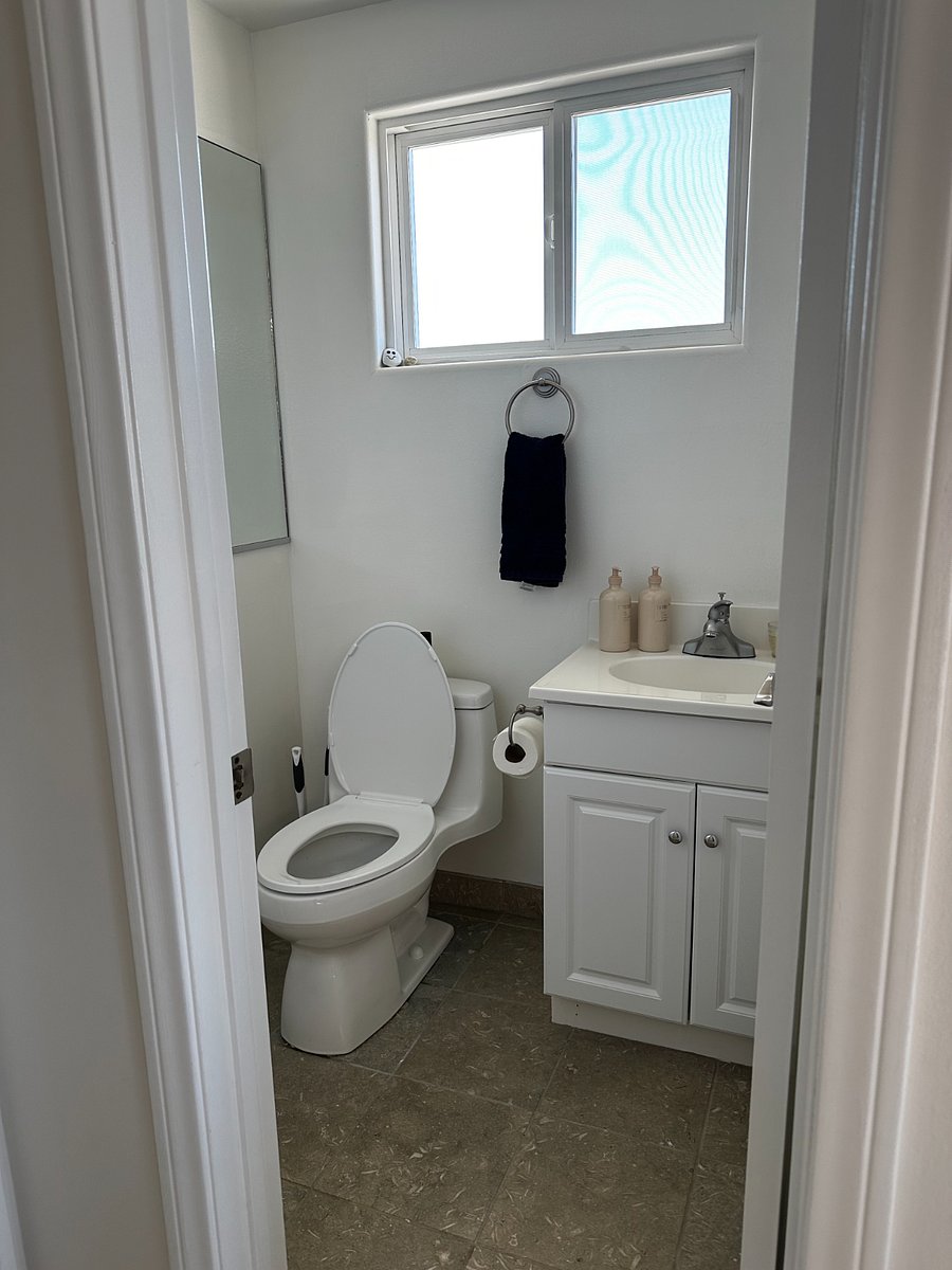 Third floor half bathroom
