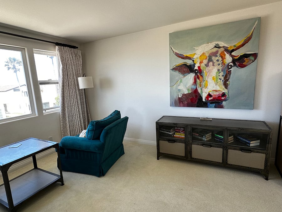 Third floor living room