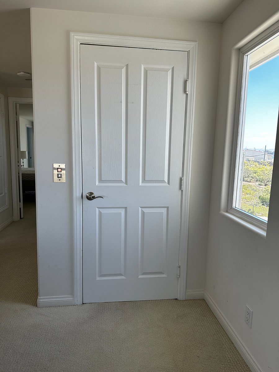 Elevator external to third floor living area