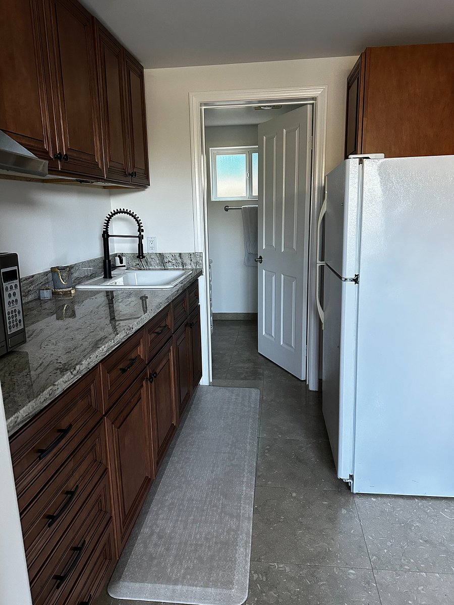 First floor apartment kitchenette