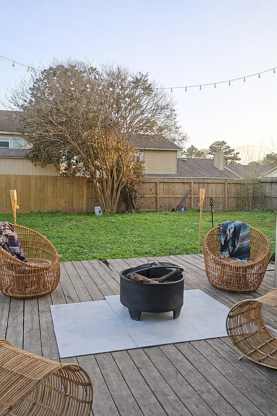 Enclosed Back Yard