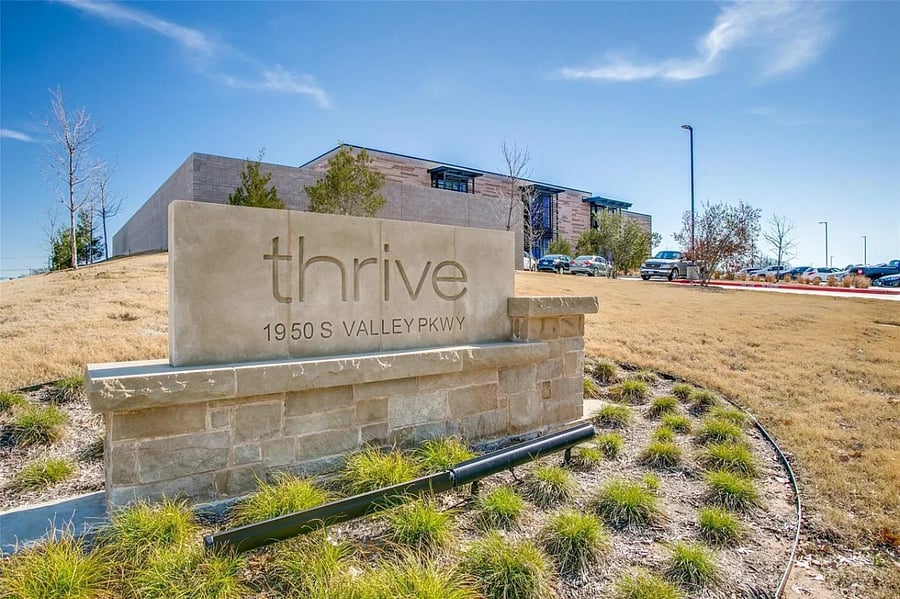 Walking distance to Thrive Recreation Center