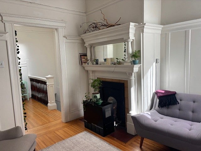 Cozy, shared living room space.
