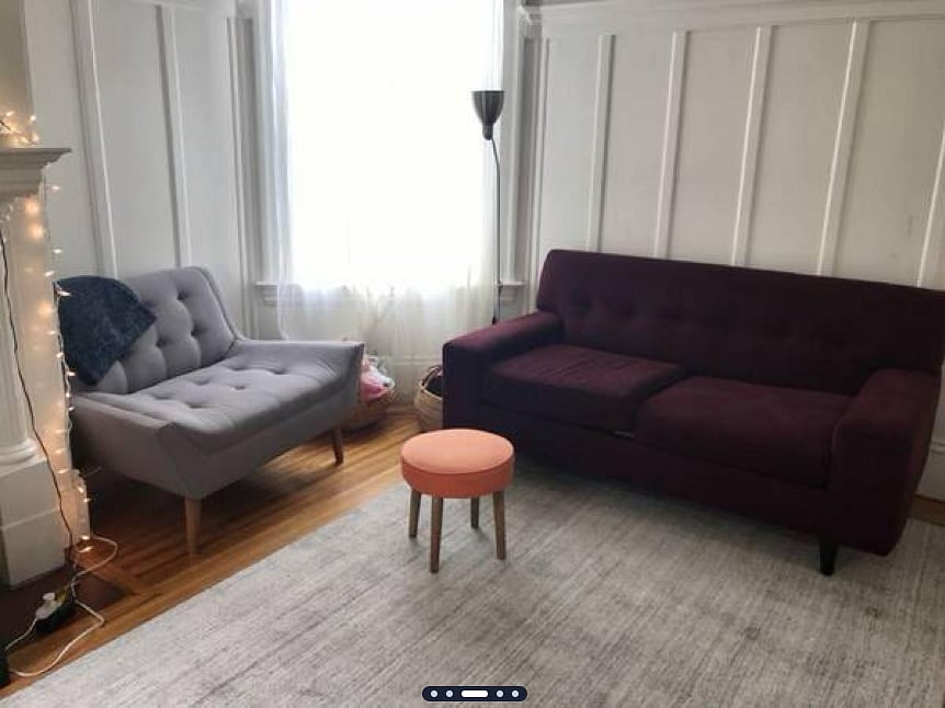 Cozy, shared living room space.
