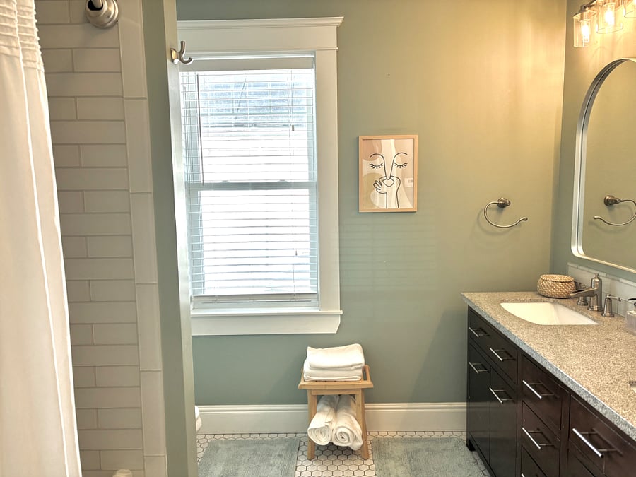 Shared bathroom