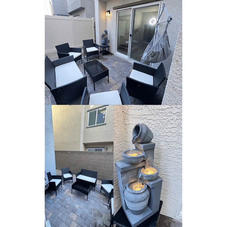 Zen backyard