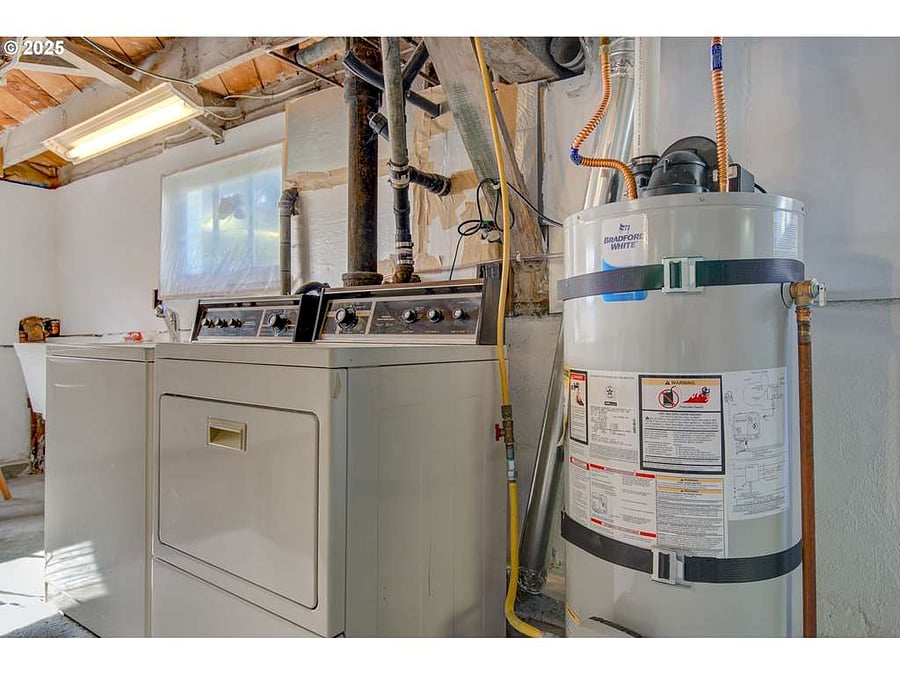 Washer/Dryer and Water-heater