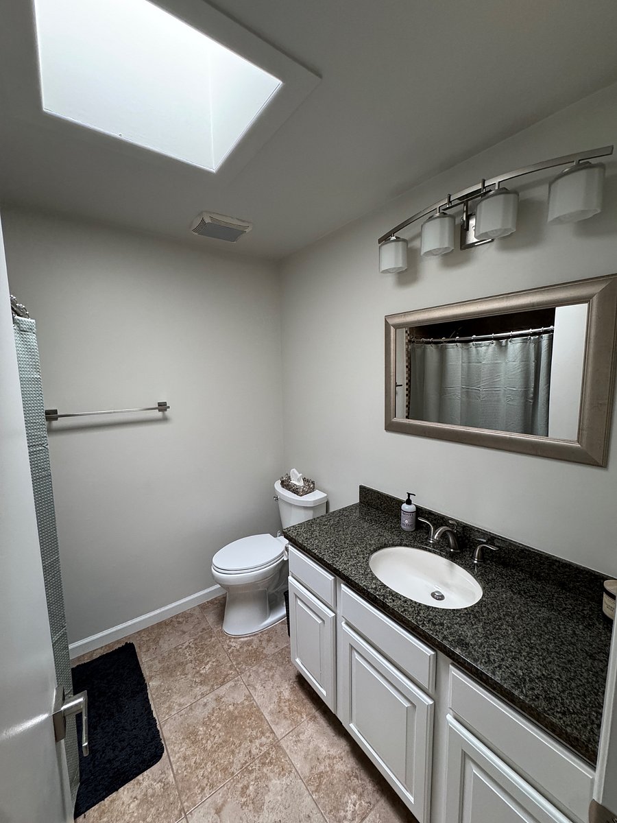 Bathroom that tenant will use.