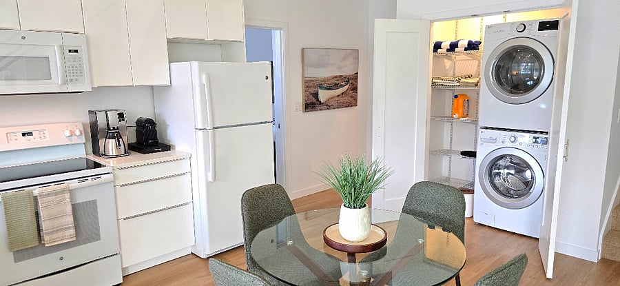 Washer and dryer and pantry