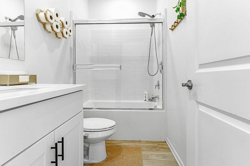Shared bathroom