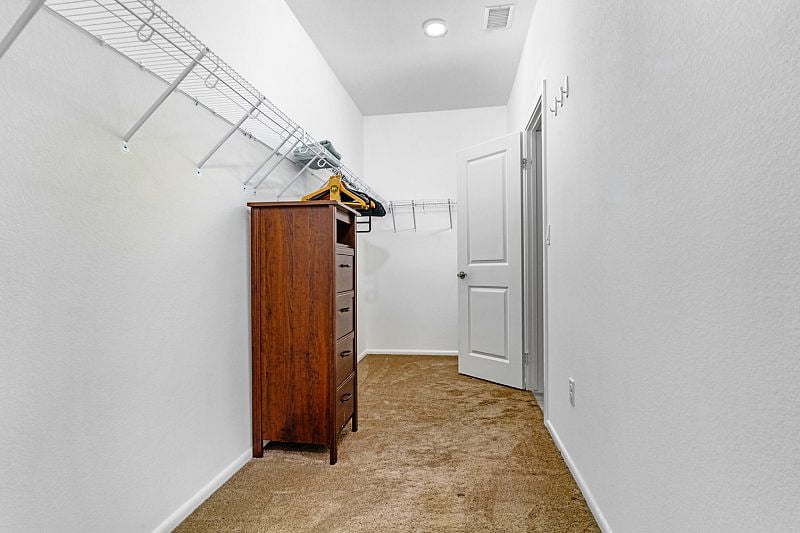 Walk-in closet (primary bedroom)