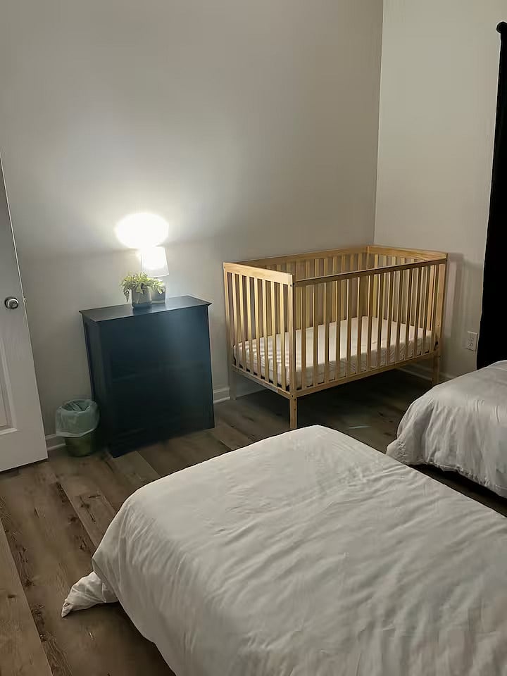 BEDROOM 3 - 2 TWINS, 1 CRIB WITH INFANT/TODDLER MATTRESS