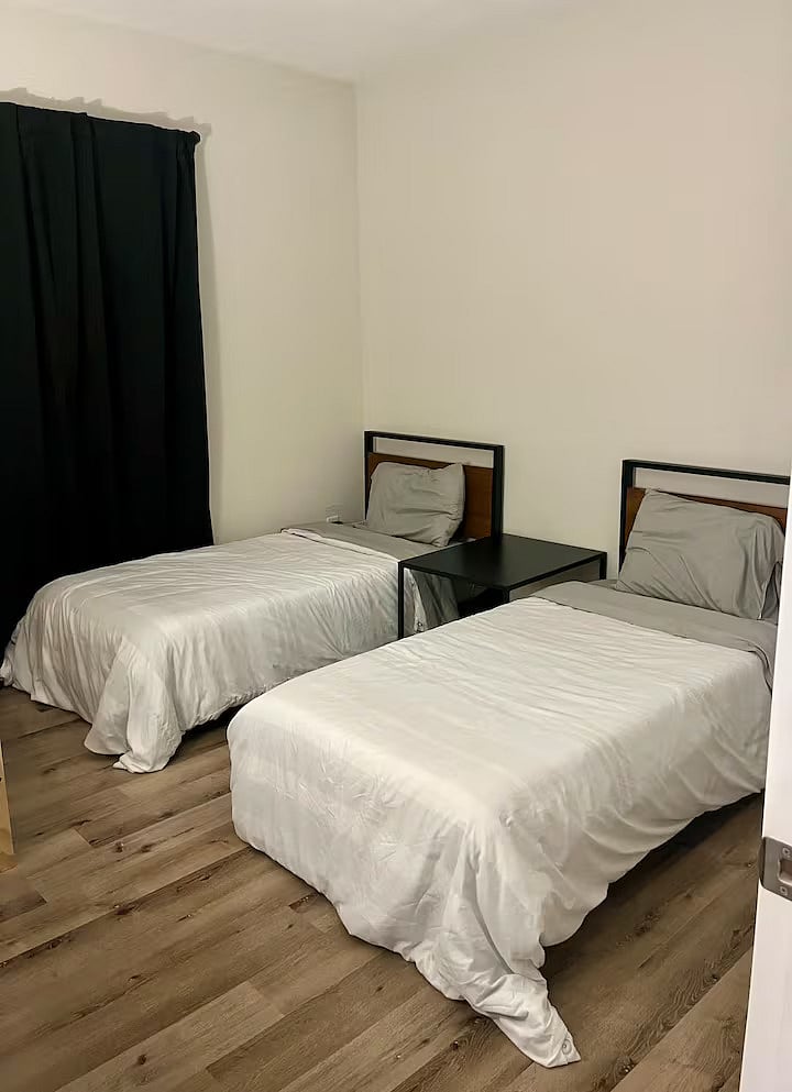 BEDROOM 3 - 2 TWINS, 1 CRIB WITH INFANT/TODDLER MATTRESS