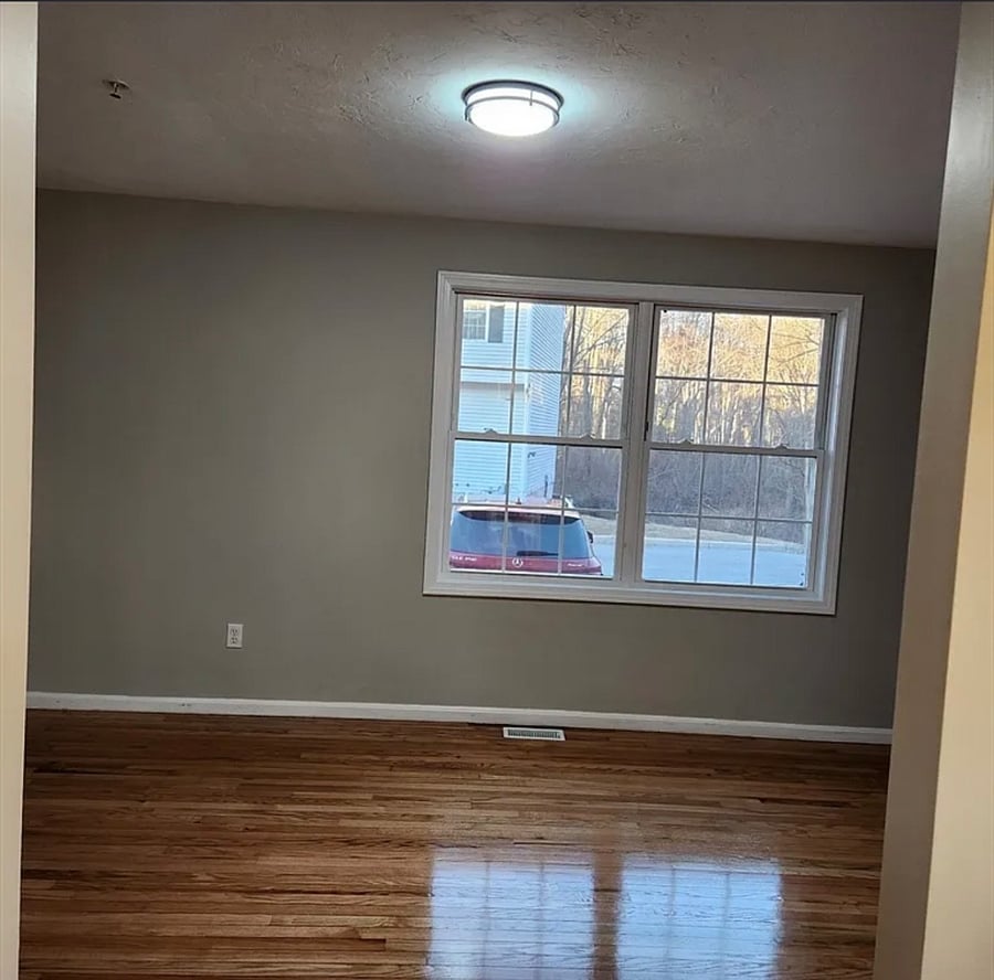Kitchen view of living room