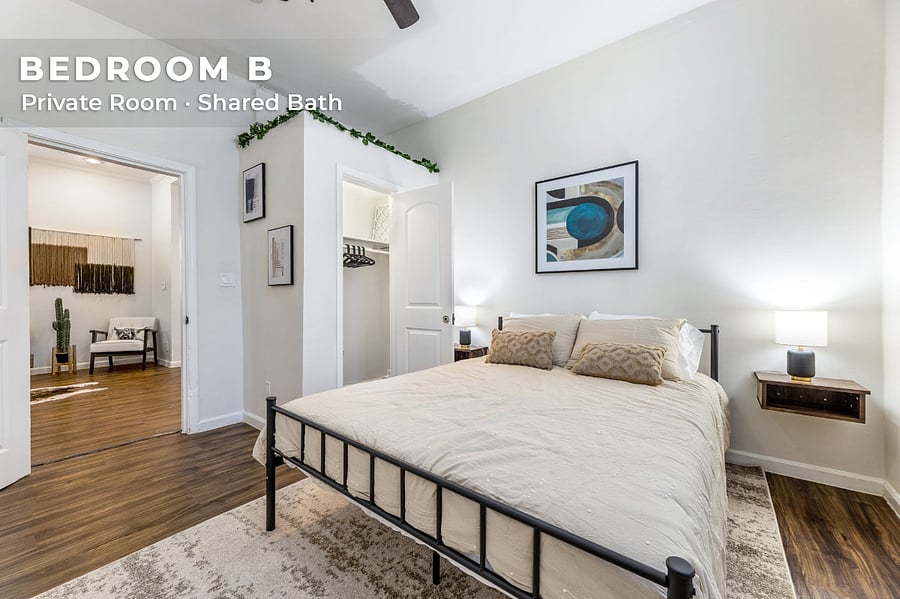Private Room  Shared Bath  $895/month