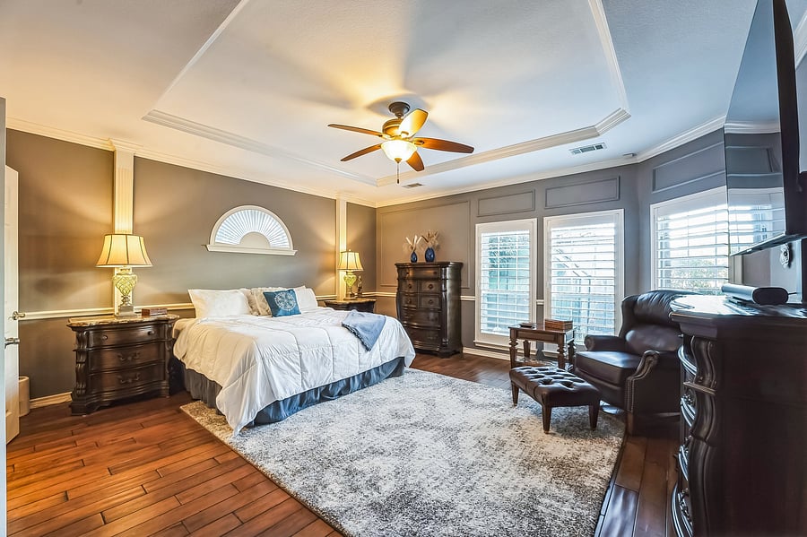 King master suite, downstairs
