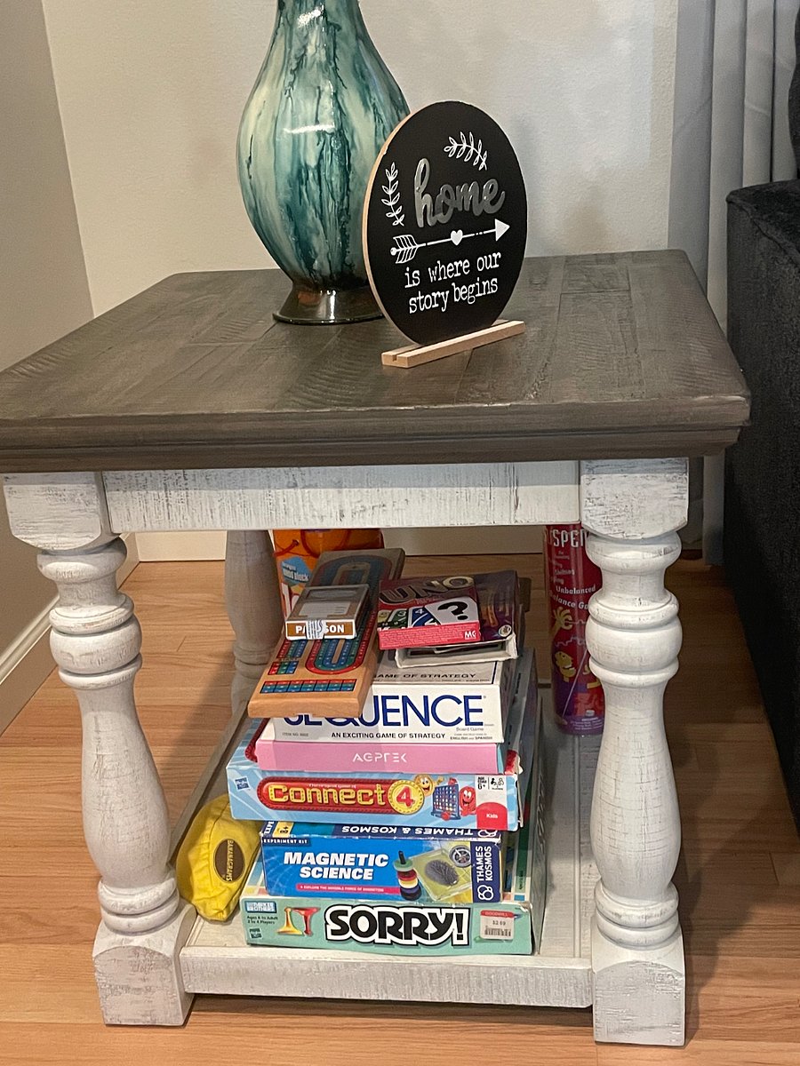 Many board games and puzzles.
