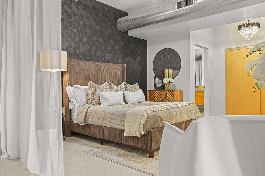 Comfortable Bedroom Area