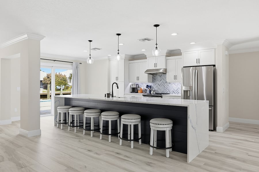 Kitchen island seating