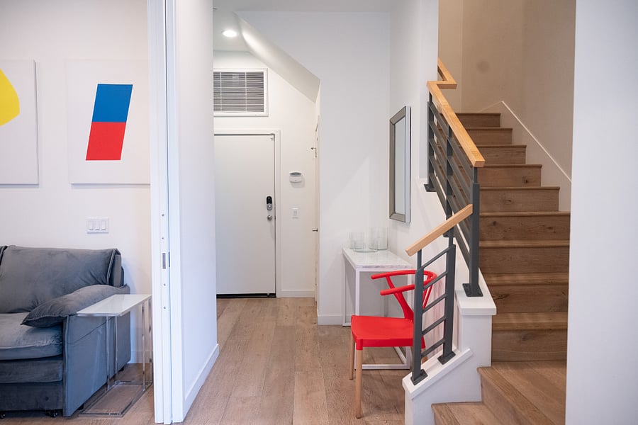 Downstairs