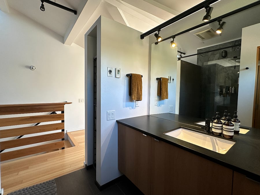 Primary bathroom with shower