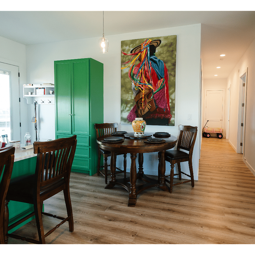 Dining Table & Hallway