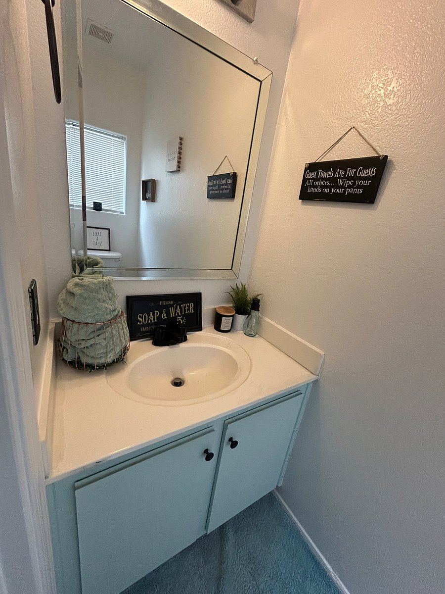Bathroom 1: Downstairs