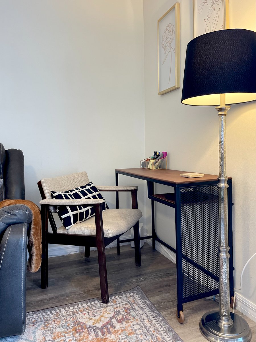 Dedicated workspace with strong WiFi, outlets and chargers for studying, charting, or remote lectures.