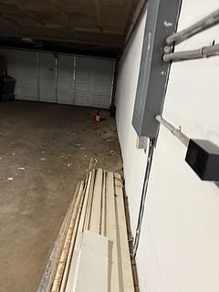 EV Charger in enclosed garage