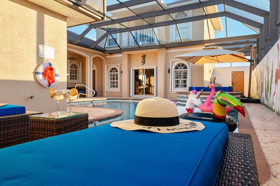 Lounge chairs, comfortable making it the perfect place to relax.