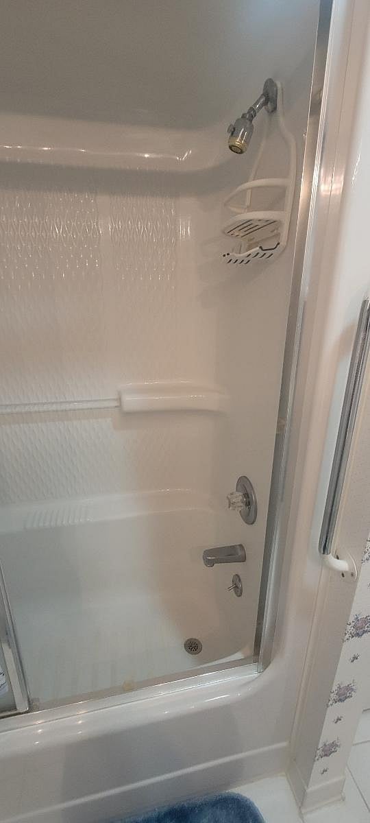 Shower and Bath combo.